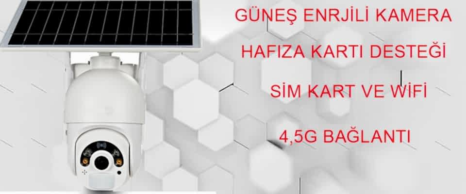 GÜNEŞ ENERJİLİ KAMERA